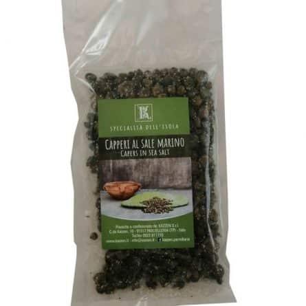 Bag of Kazzen Capers in Sea Salt from Panzer's