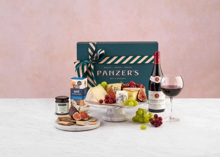 A Cheese Feast Hamper Box from Panzer's Landscape