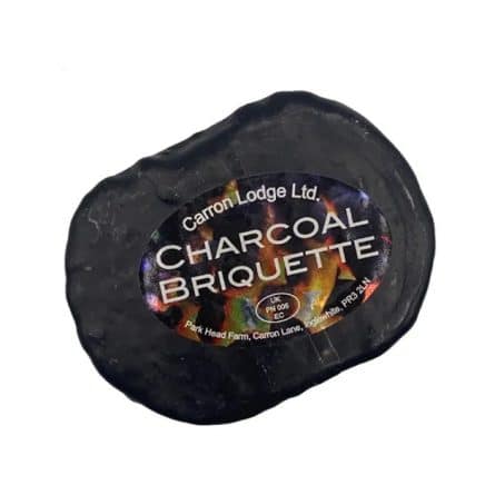 Charcoal Briquette Creamy Mature Cheddar from Panzer's