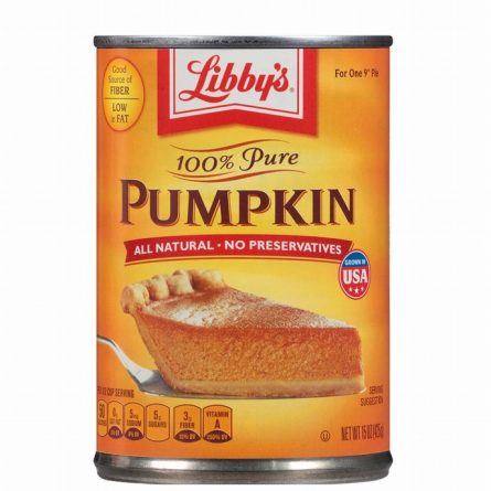 Can of Libby's 100% Pure Pumpkin Puree from Panzer's