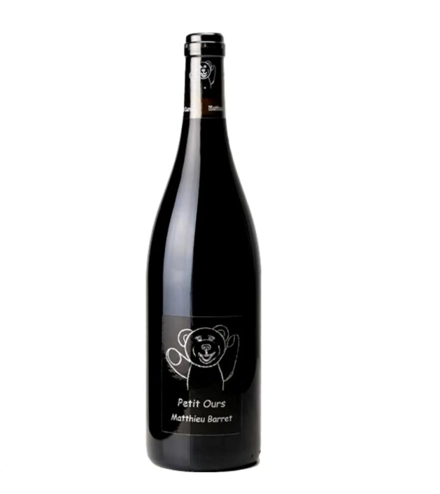 Bottle of Petit Ours Matthiew Barret Syrah Côtes-du-Rhône Red Wine from Panzer's