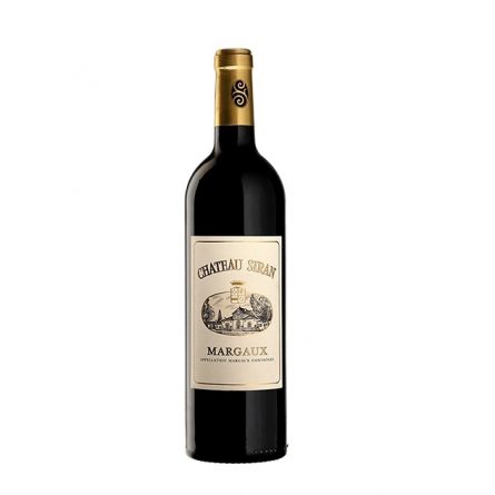 Bottle of Apellation Margaux Controlle Chateaux Siran Red Wine from Panzer's