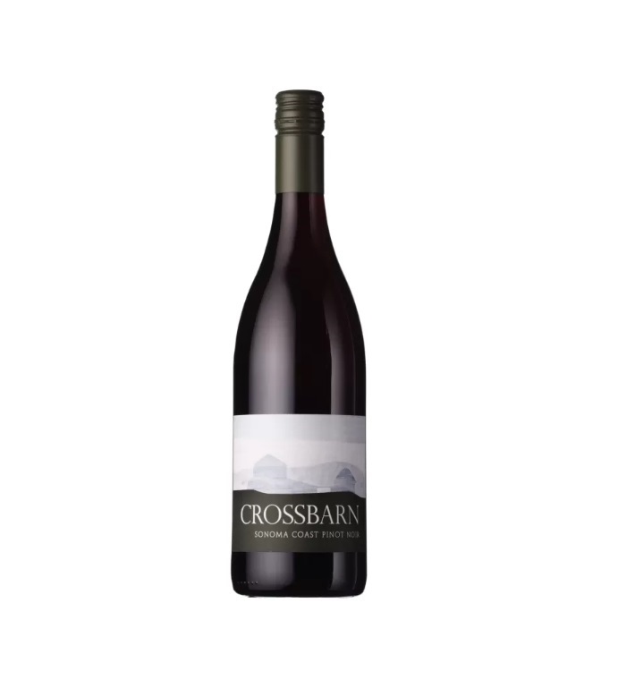 Bottle of Crossbarn Sonoma Coast Pinot Noir Red Wine from Panzer's