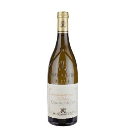 Bottle of Domaine Grand Veneur Chateauneuf du Pape France White Wine from Panzer's