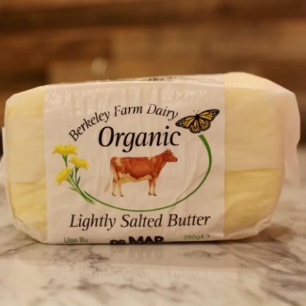 Pack of Berkeley Farm Dairy Organic Lightly Salted Butter from Panzer's