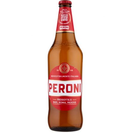 Bottle of Red Peroni Beer from Panzer's