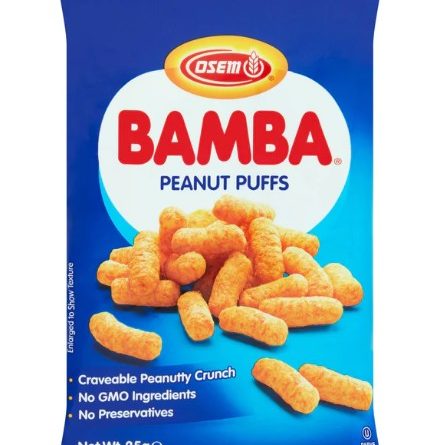 Small Bag of Bamba Kosher Peanut Butter Puffs from Panzer's