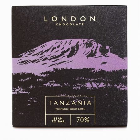 London Chocolate Bar 70% Tanzania from Panzer's