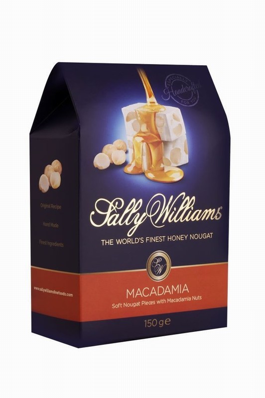 Sally Williams Soft Nougat Pieces with Macadamia Nuts from Panzer's