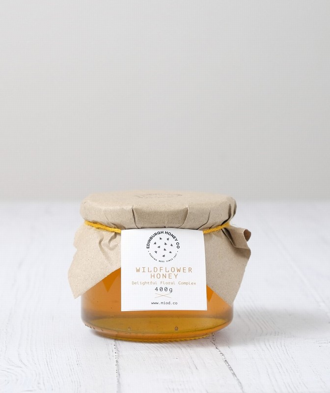 Jar of Edinburgh Honey Wildflower Honey from Panzer's