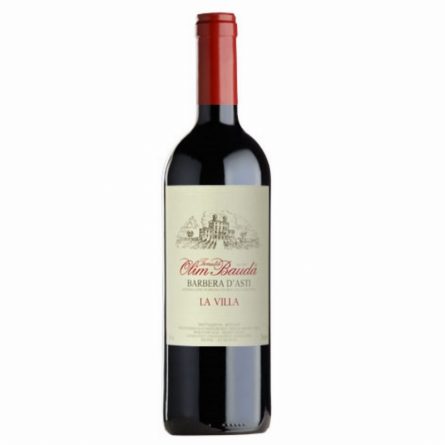 Bottle of Barbera D'asti La Villa Red Wine from Panzer's