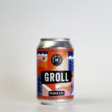 Can of Hammerton Groll Pilsner Beer from Panzer's