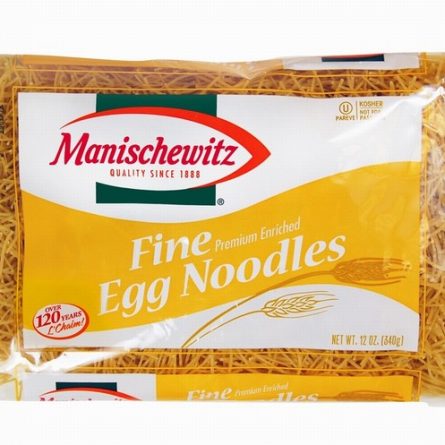 Pack of Manischewitz Fine Egg Noodles from Panzer's