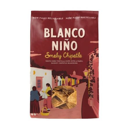 Blanco Nino Smoky Chipotle White Corn Tortillas from Panzer's