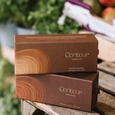 Box of Contour Chocolate from Panzer's