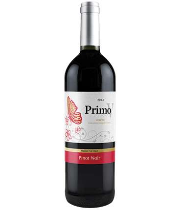 Bottle of Primo Pinot Noir Red Wine from Panzer's
