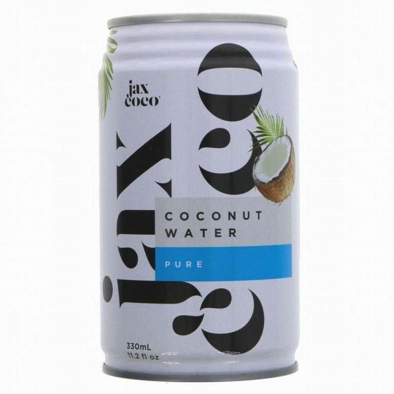 Can of Jax Coconut Water from Panzer's