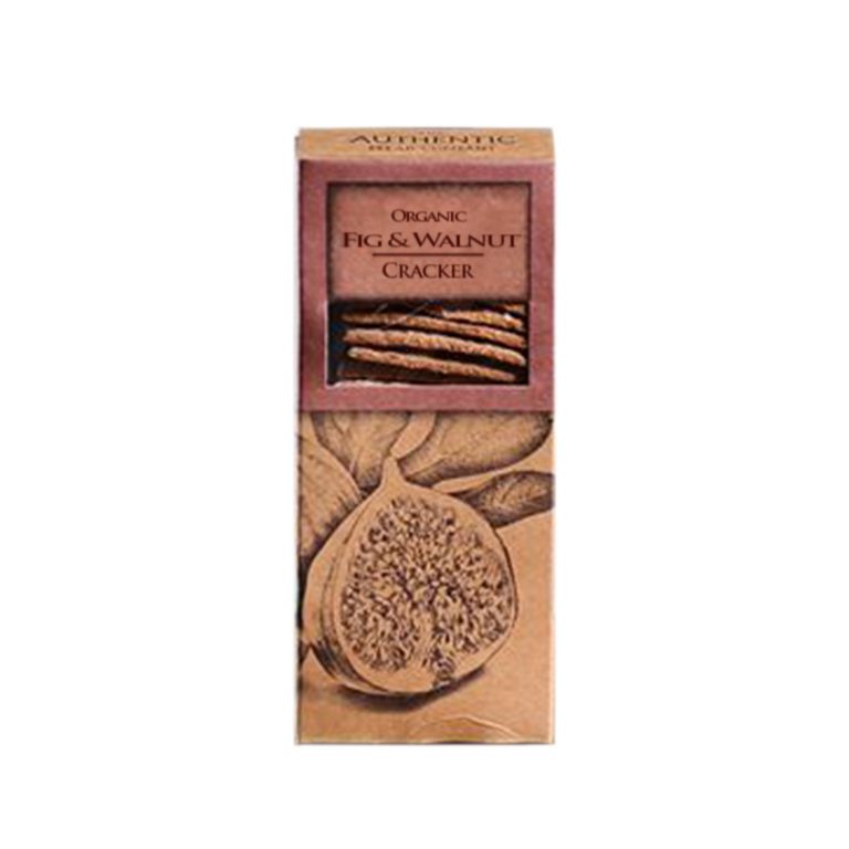 The Authentic Bread Company Organic Fig and Walnut Crackers from Panzer's