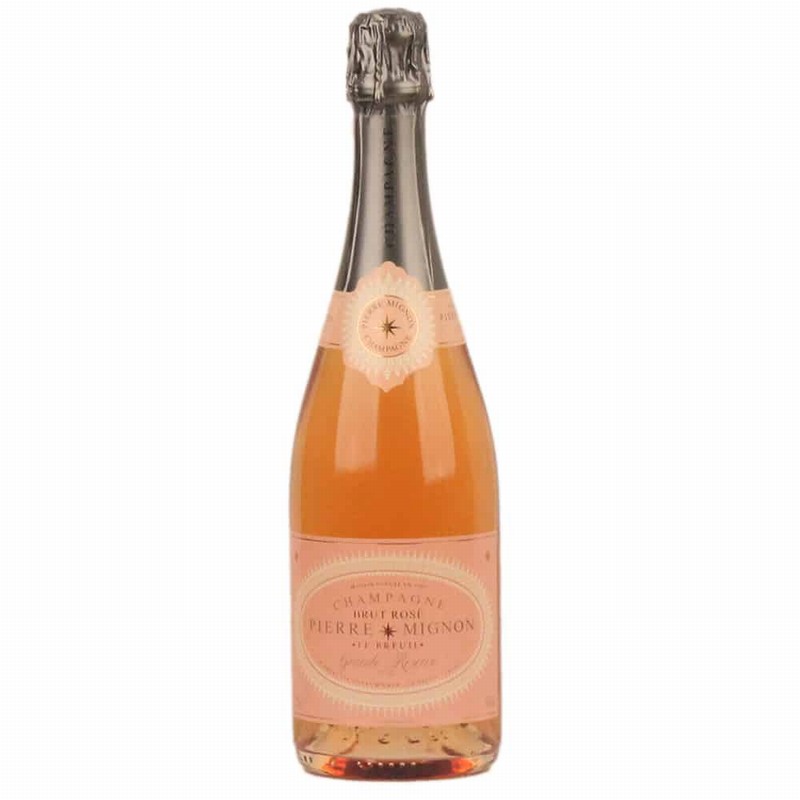 Bottle of Pierre Mignon Rose Brut Champagne from Panzer's