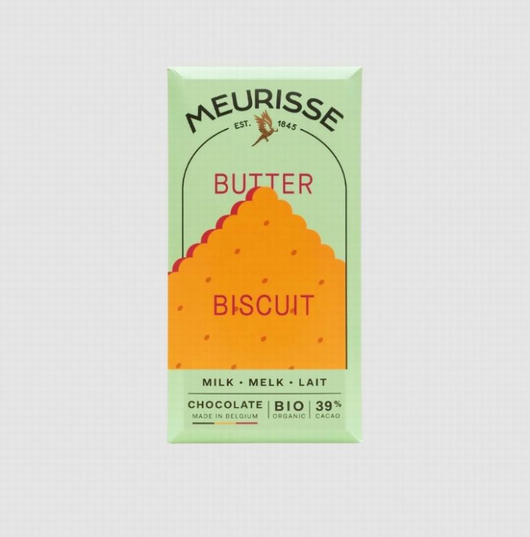 Meuresse Butter Biscuit 39% Chocolate Bar from Panzer's