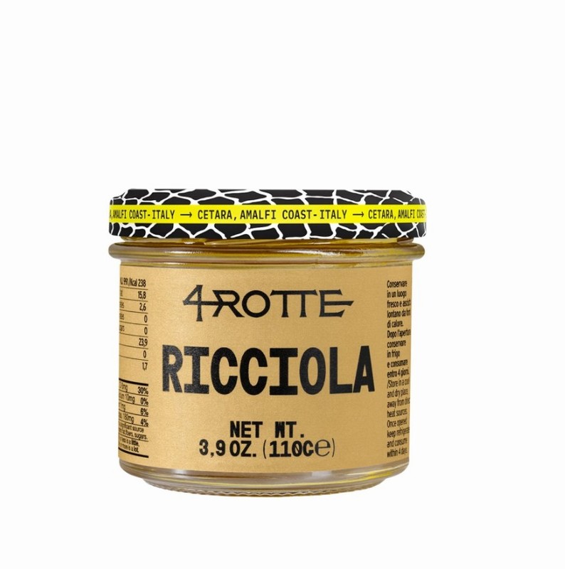 4 Rotte Amberjack Fillets in Olive Oil in a Jar from Panzer's