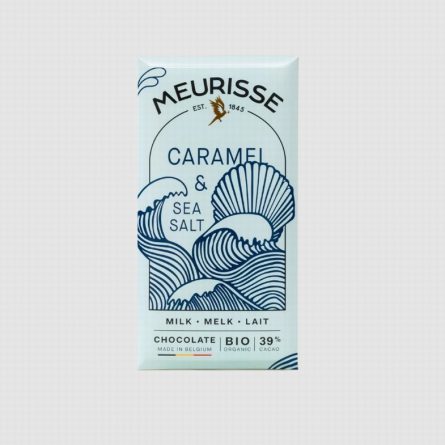Meurisse Caramel & Sea Salt 39% Chocolate from Panzer's