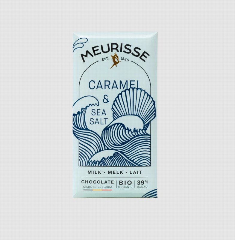 Meurisse Caramel & Sea Salt 39% Chocolate from Panzer's