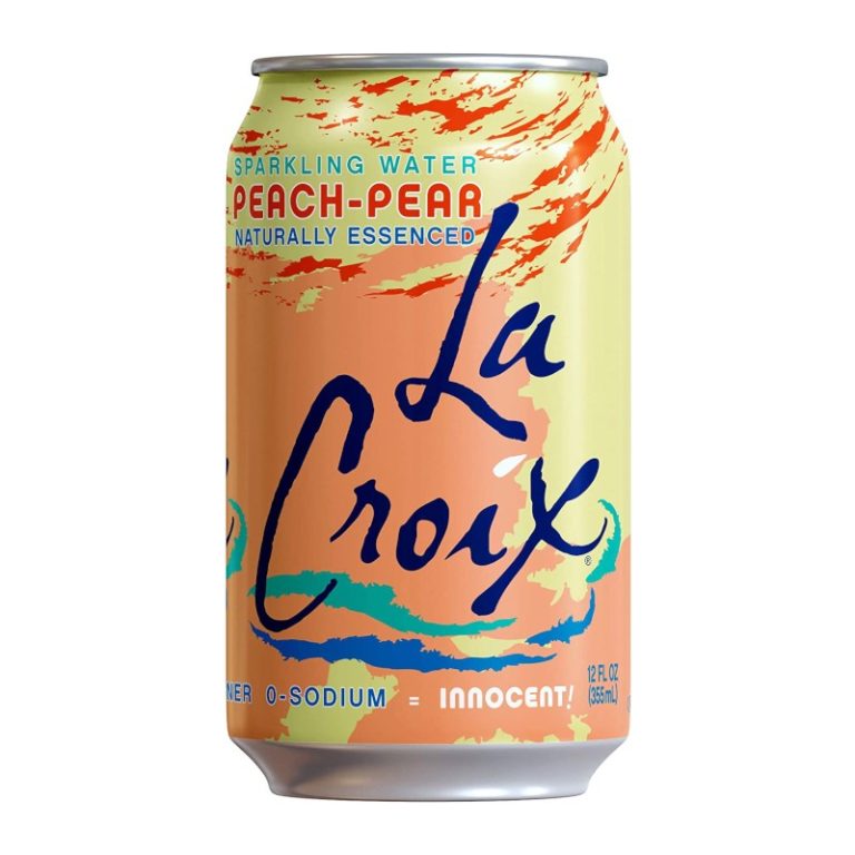 La Croix Peach Pear Sparkling Water from Panzer's