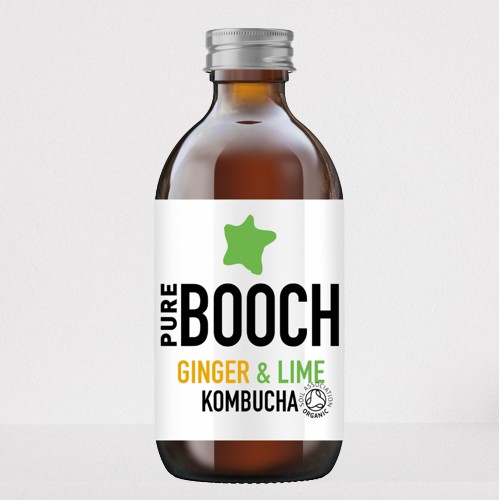 Pure Booch Ginger&Lime Kombucha from Panzer's