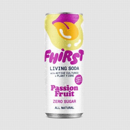Fhisrt Passion Fruit Living Soda from Panzer's