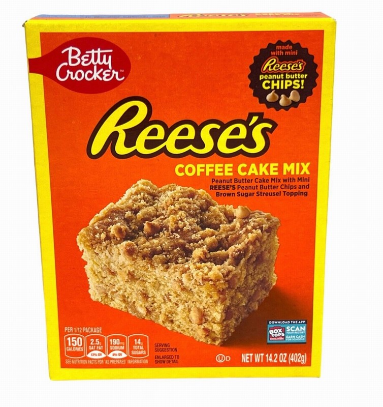 Betty Crocker Reeses's Coffee Cake Mix from Panzer's