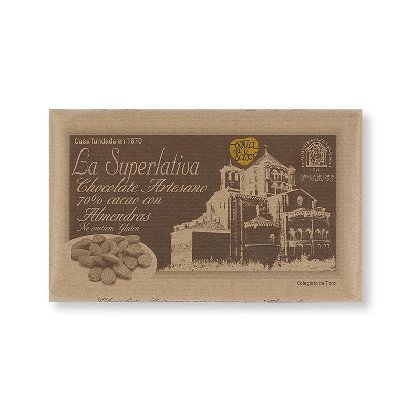 La Superlativa 70% Chocolate with Almonds from Panzer's