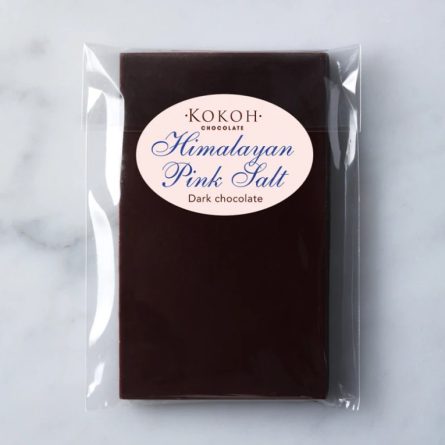 Kokoh Chocolate Himalayan Pink Salt Dark Bar from Panzer's