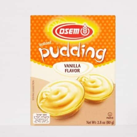 Osem Instant Vanilla Pudding for Passover from Panzer's