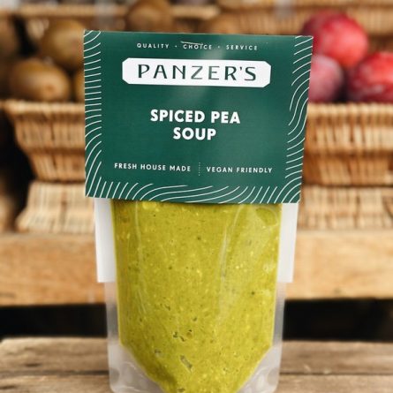 Home-made Spiced Pea Soup from Panzer's