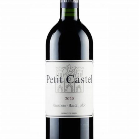 Bottle of Red Kosher Petit Castel from Panzer's