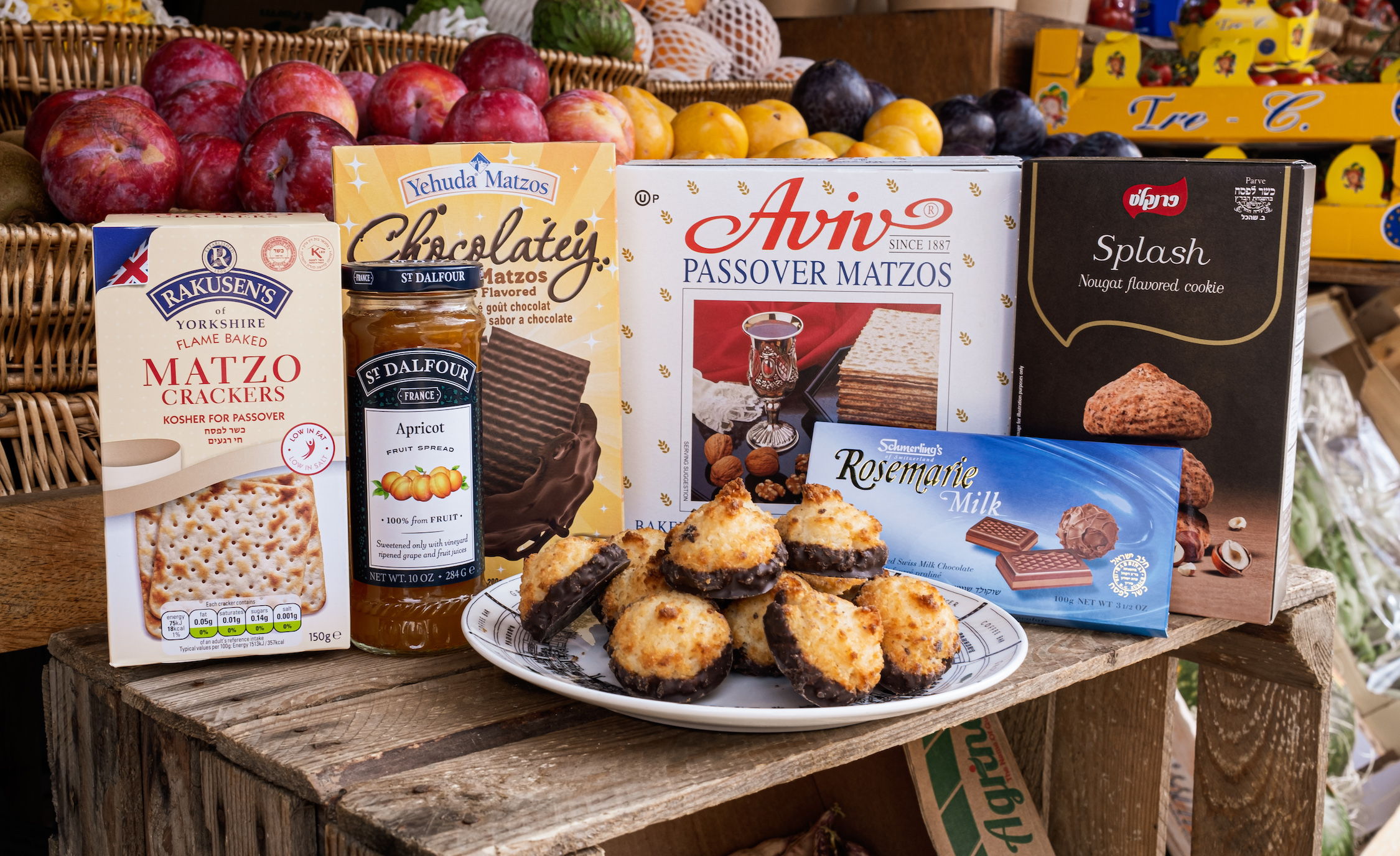 A selection of the Passover range at Panzer's Deli & Grocery