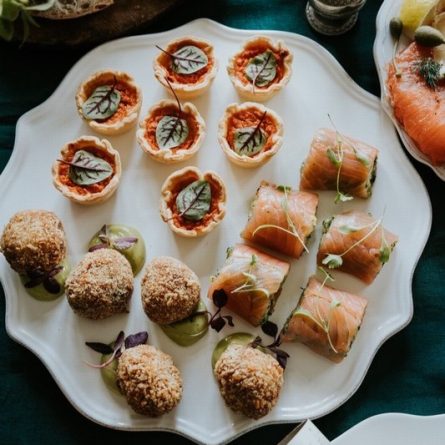 Savoury Canapes from Panzer's- Landscape