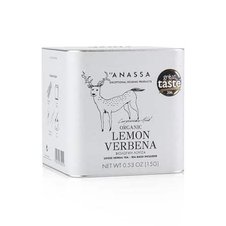 Anassa Organic Lemon Verbena Tea Bags from Panzer's