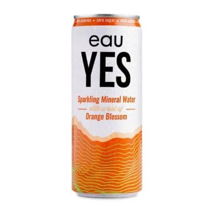 EauYes Orange Blossom Infused Sparkling Water from Panzer's