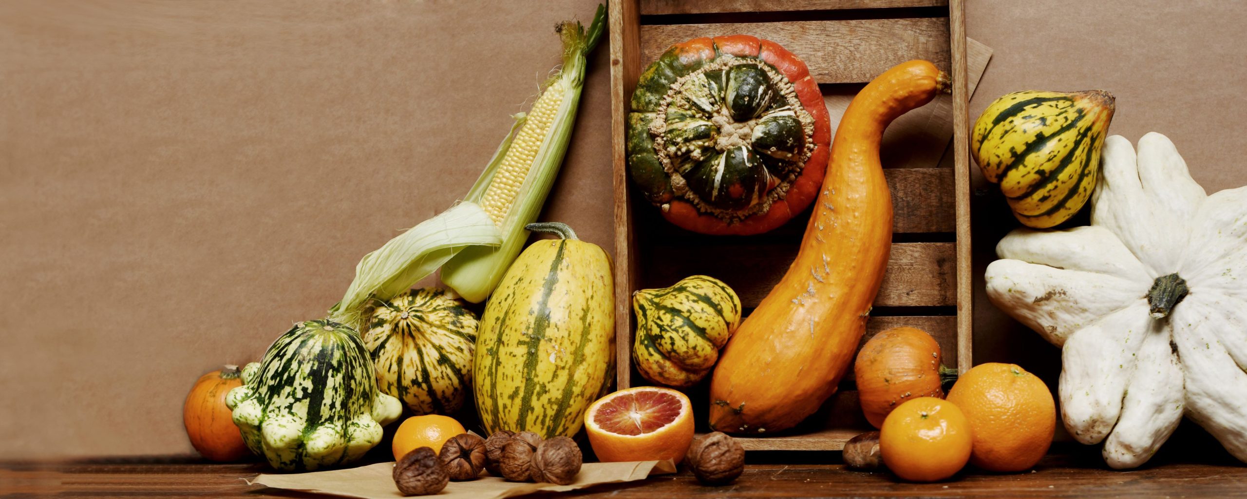 Autumnal Pumpkin Display at Panzer's