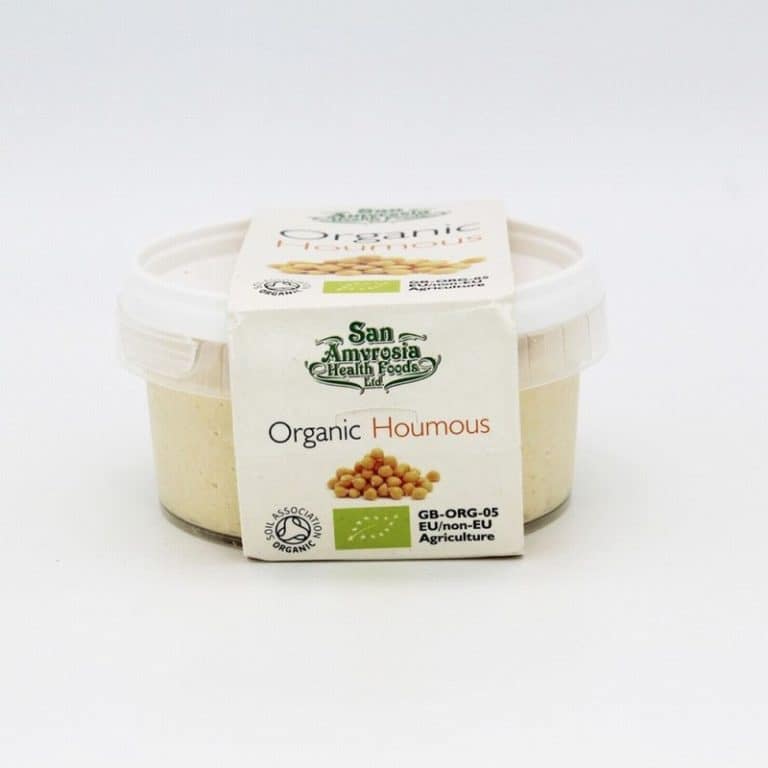 San Amvrosia Medium Organic Houmous from Panzer's