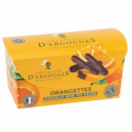 Chevaliers D'Argouges Orange Peel Dark Chocolate from Panzer's