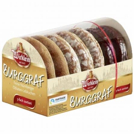 Wicklein Assorted Burggraf Lebkuchen from Panzer's