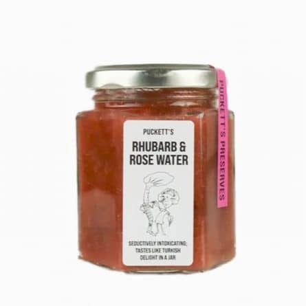 Puckett's Rhubarb & Rosewater Jam from Panzer's