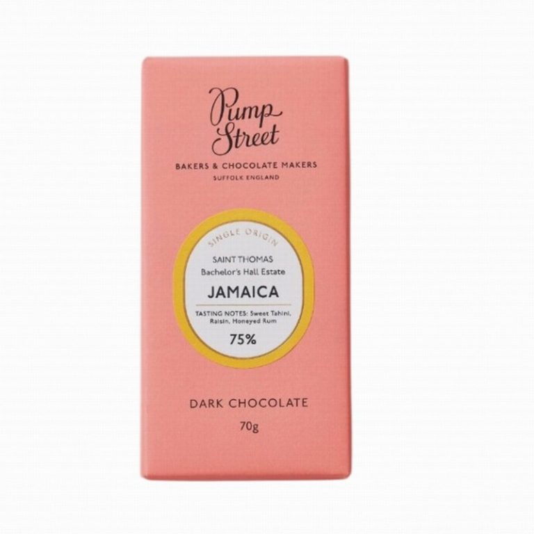 Pump Steet Jamaica 75% Chocolate Bar from Panzer's