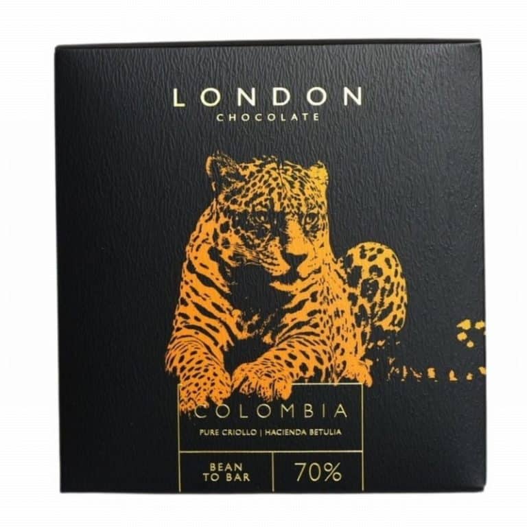 London Chocolate Colombia 70% Bean to Bar from Panzer's