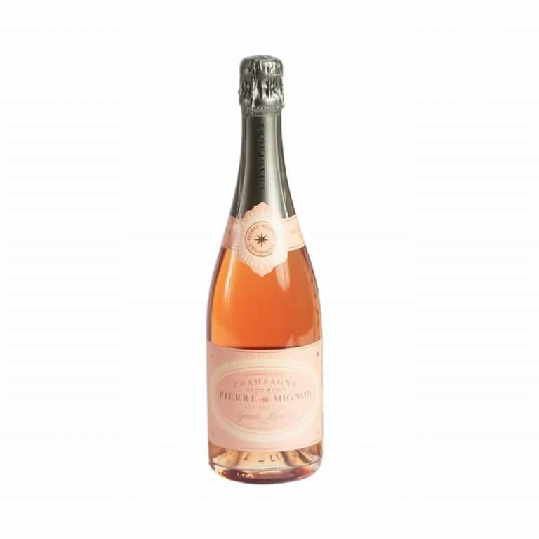 Bottle of Pierre Mignon Rose Champagne from Panzer's