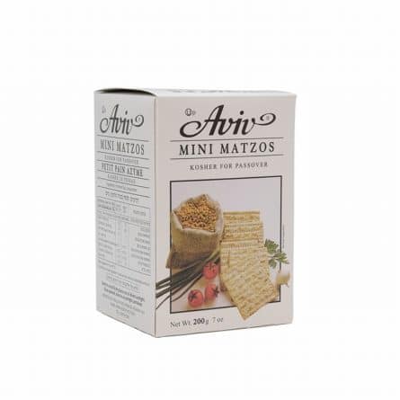 Aviv Mini Matzos from Panzer's