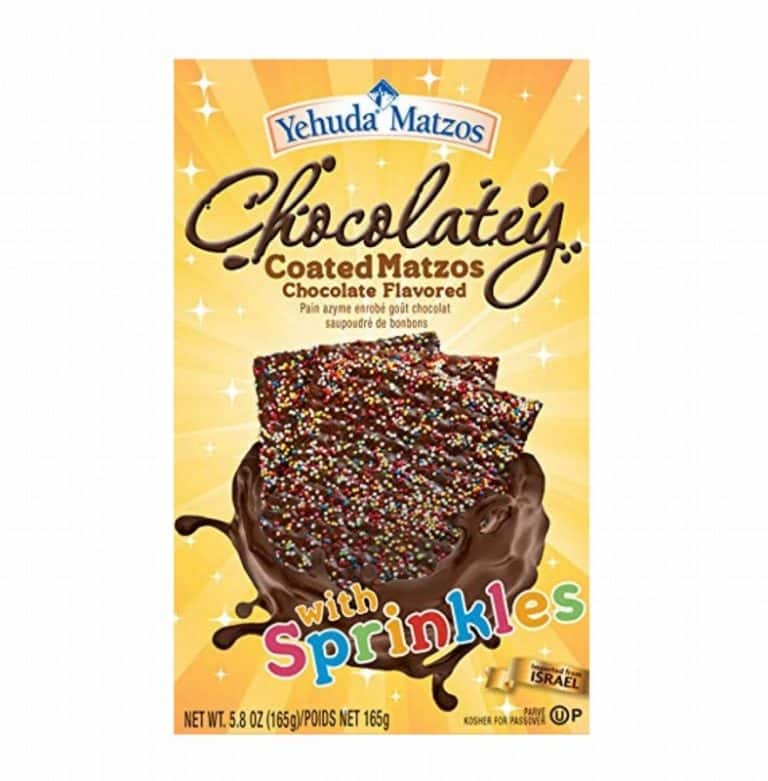 Yehuda Chocolate Sprinkle Matzos from Panzer's